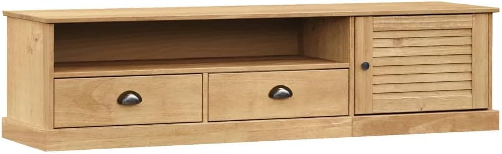 Szafka RTV z Litego Drewna Sosnowego, Szafka pod telewizor z drewna sosny