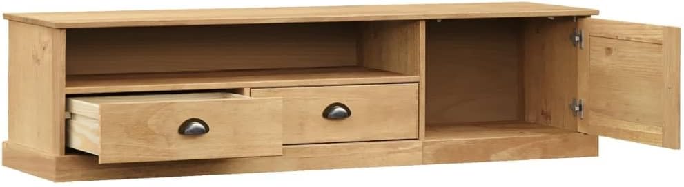 Szafka RTV z Litego Drewna Sosnowego, Szafka pod telewizor z drewna sosny