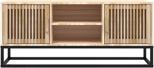 Nowoczesna Szafka RTV z metalowymi nogami - Szafka pod telewizor 105x30x45 cm