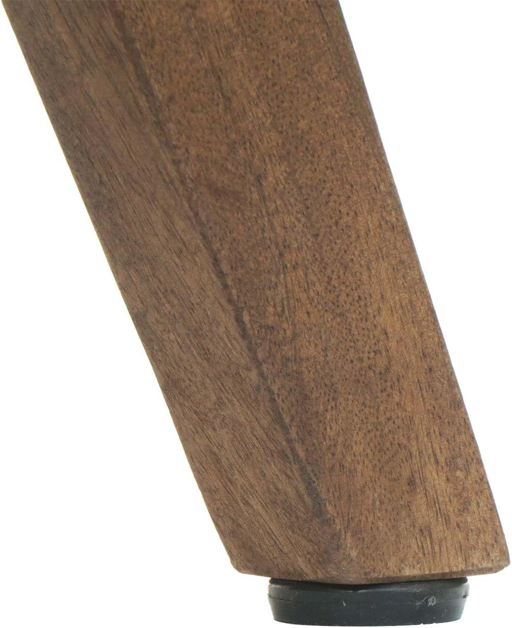 Szafka RTV z Litego Drewna Mango w stylu skandynawskim, prosta nowoczesna szafka pod telewizor 110cm