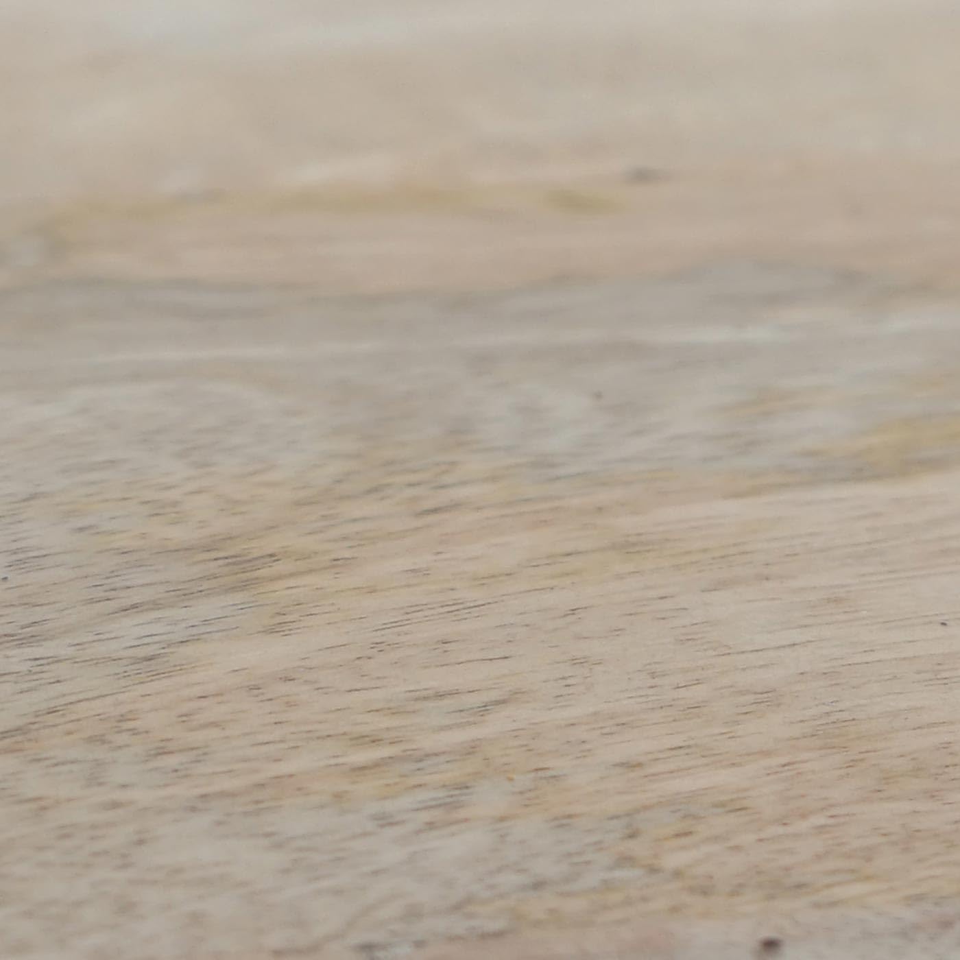 Szafka RTV Mendler L95 z Drewna Mango i Metalowymi Nóżkami – 56x145x43 cm, Naturalna Komoda 145cm